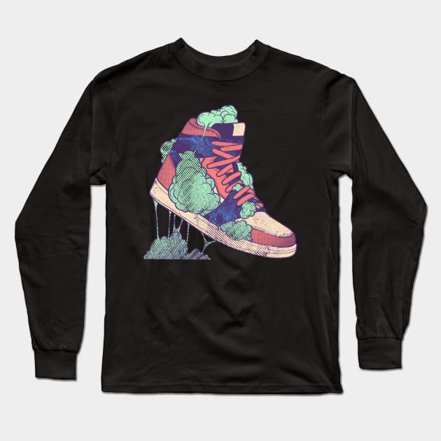 Sneakers Long Sleeve T-Shirt by sikorong